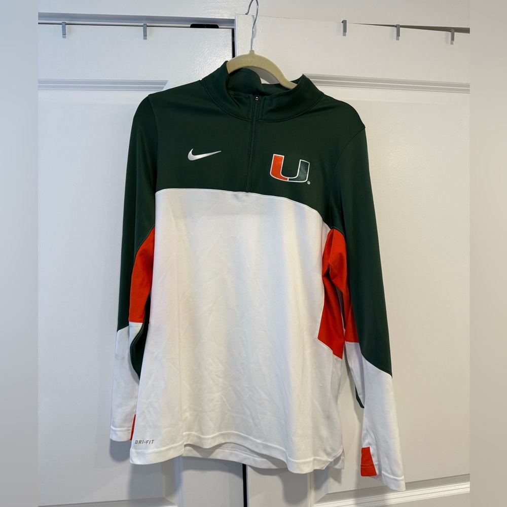 University of Miami quarter zip